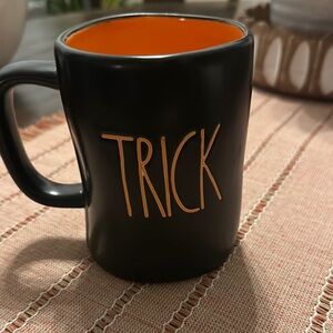 Black and Orange Trick/Treat Mug